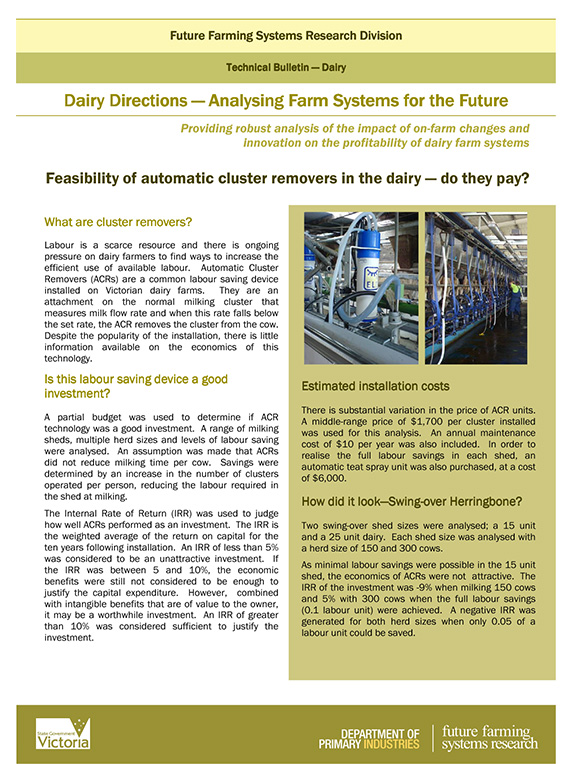 automatic cluster removers dairy factsheet 2010 thumbnail