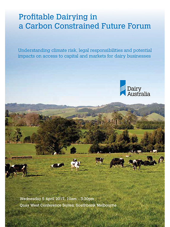 profitable dairying in a carbon constrained future forum thumbnail