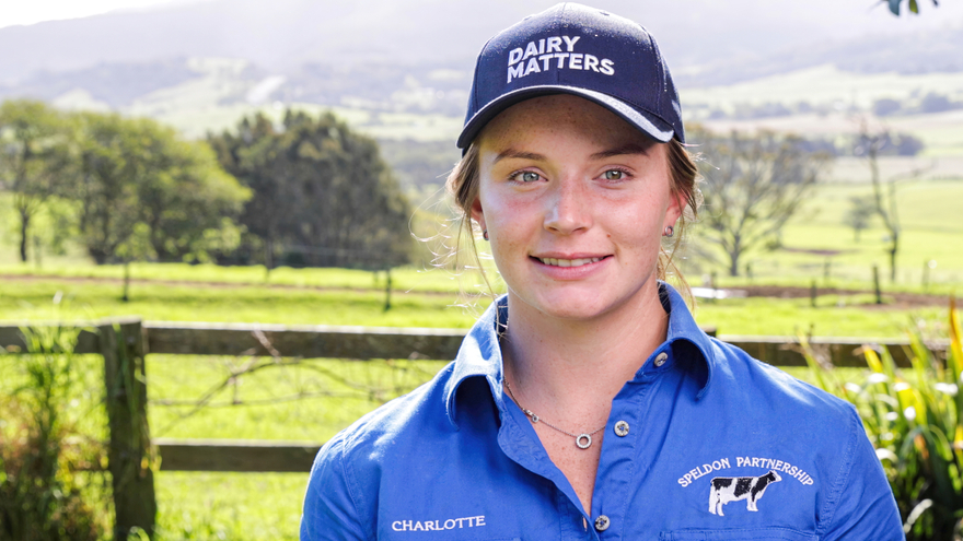 NSW Dairy Ambassador filming Kezie Apps