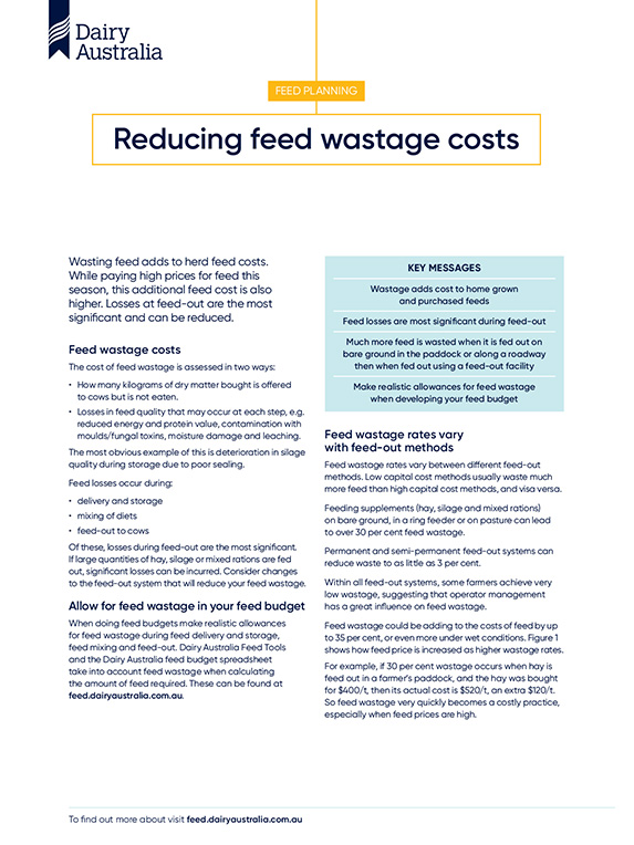 reducing feed wastage cost factsheet thumbnail