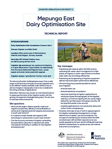 Irripasture report_Mepunga East  thumbnail