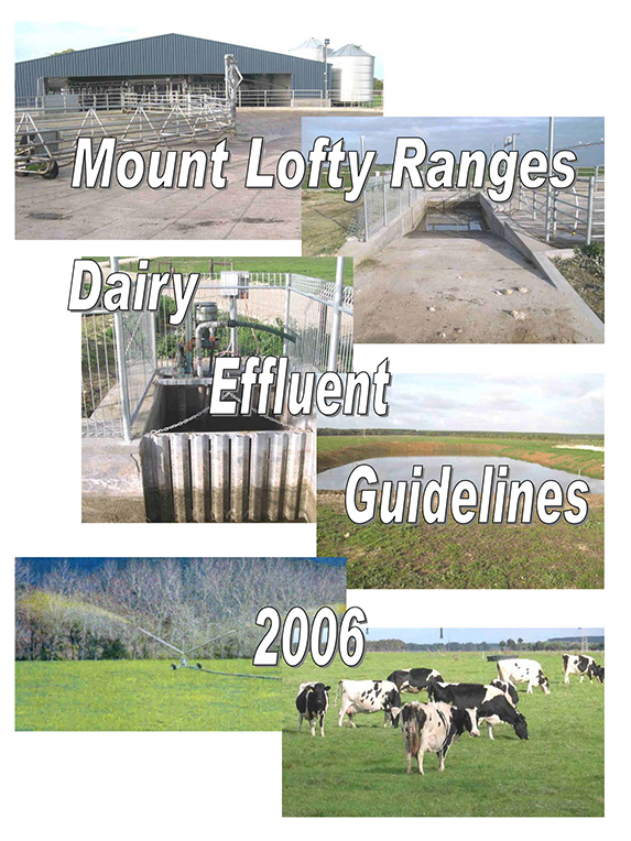 Dairy effluent guidelines mt lofty ranges 2006 thumbnail