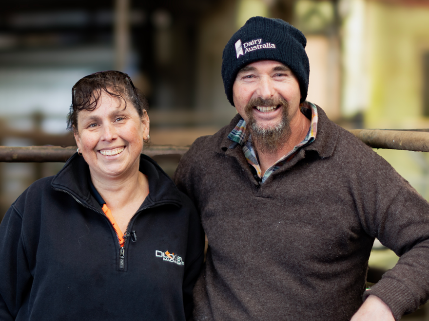 Graeme and Andrea Barlow