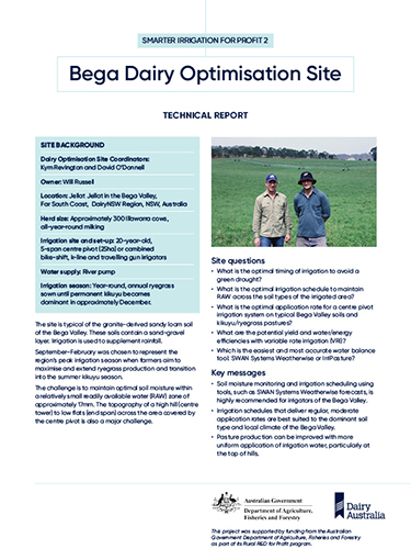Irripasture report_Bega  thumbnail