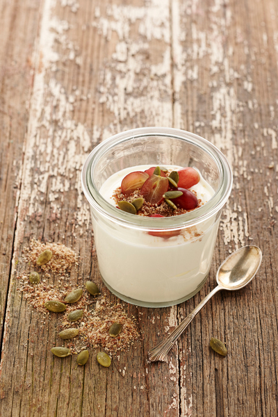 Yoghurt with pepitas