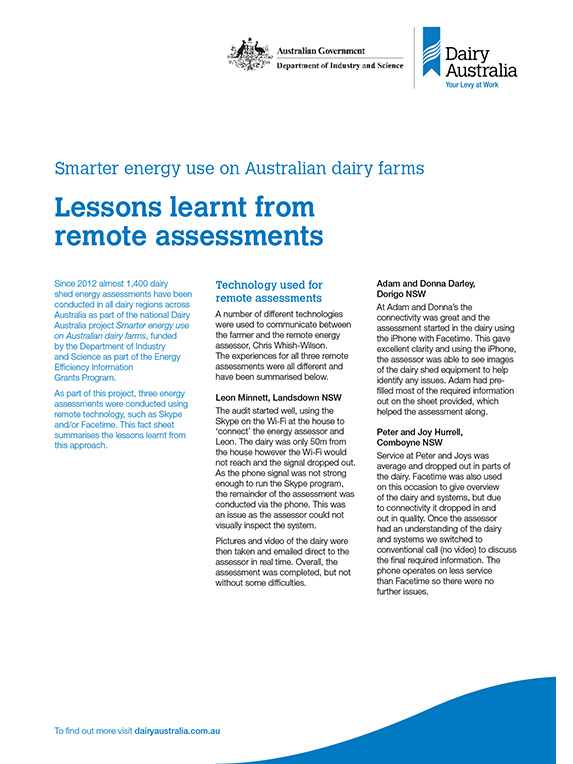 Smater energy use remote assessments factsheet thumbnail