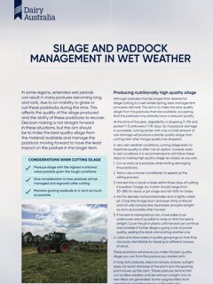 Silage and Paddock Management in Wet Weather