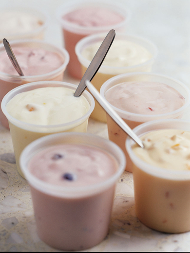 Flavoured-yoghurts