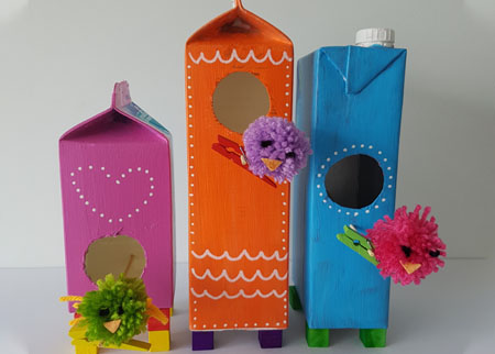Small bird houses milk cartons.jpg
