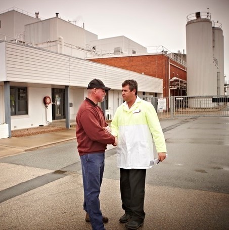 farmer and processor