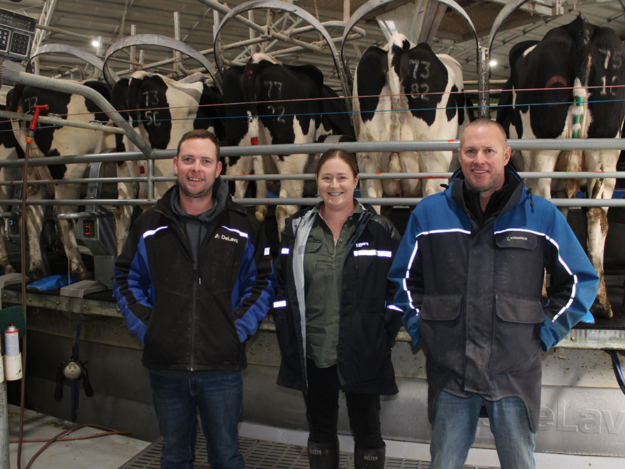 Shaun, Shannon, Adrian Pearson, dairy farmer, dairy, cows,