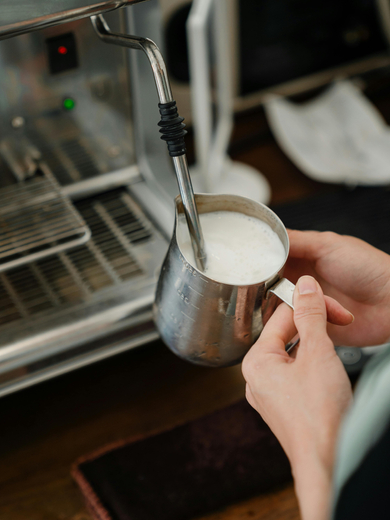 heating milk