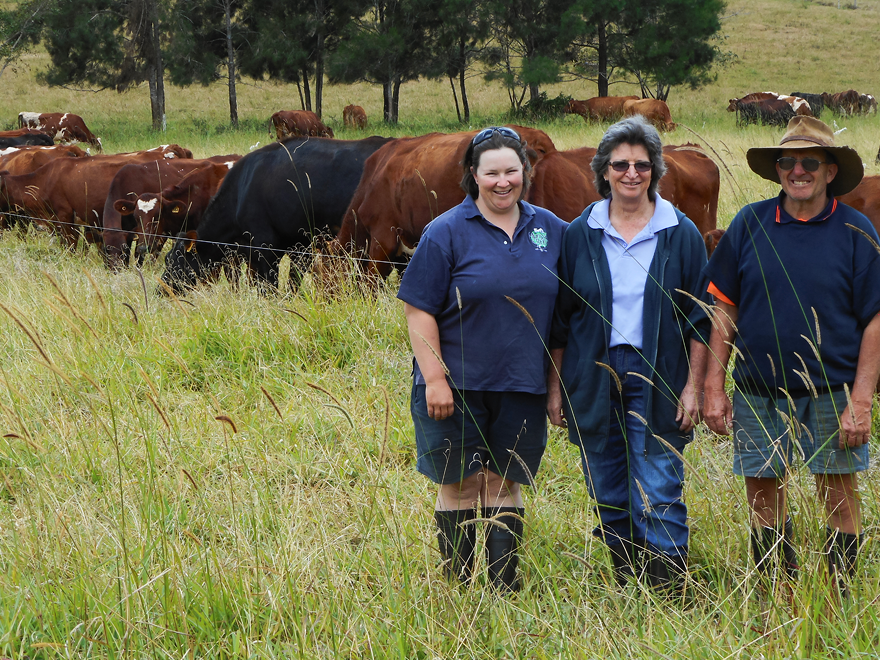 Glen and Anne Drury, farmers, dairy, cows