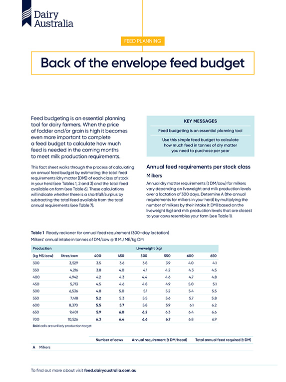 back of the envelope feed budget factsheet thumbnail