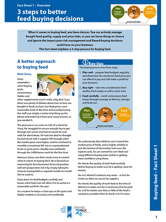 3 steps to better feed buying decisions factsheet thumbnail