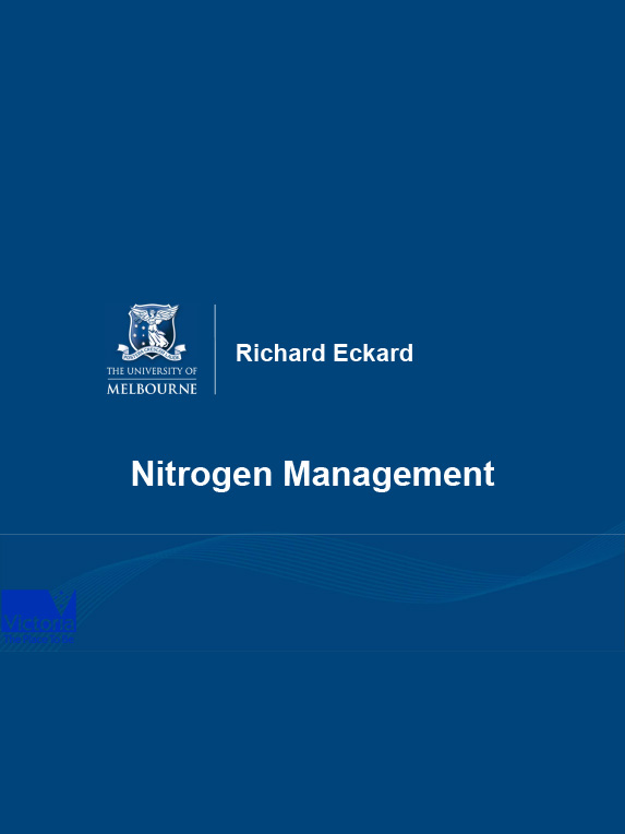 Nitrogen management presentation eckard thumbnail