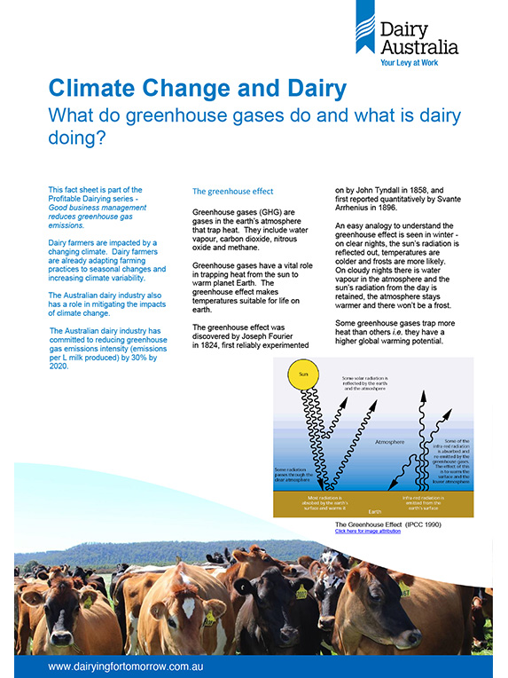 climate change and dairy factsheet thumbnail