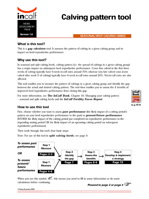 Calving pattern gap calculator thumbnail