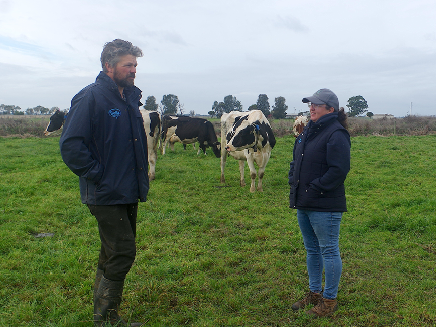 Mark and Narelle Boardman, farmers, farm, business, dairy
