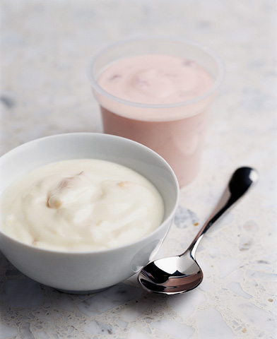 Apricot and Strawberry yogurt