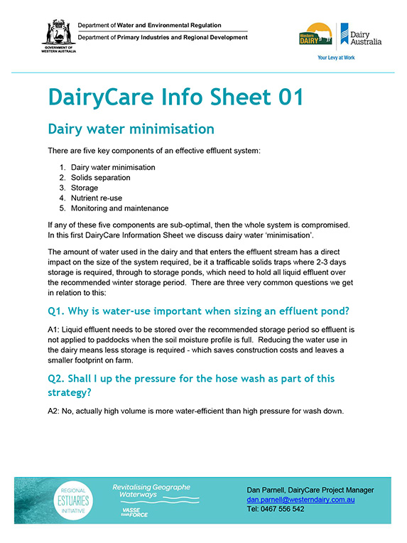 Western Dairy Dairy Care Info Sheet thumbnail
