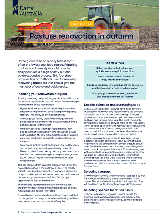pasture renovation in autumn feed planning factsheet thumbnail