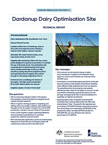 Irripasture report_Dardanup thumbnail