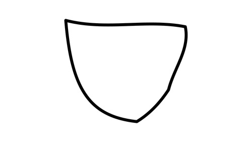 State graphic outlines - Tasmania